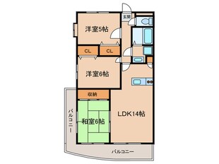 サンモ－ル　欅の物件間取画像